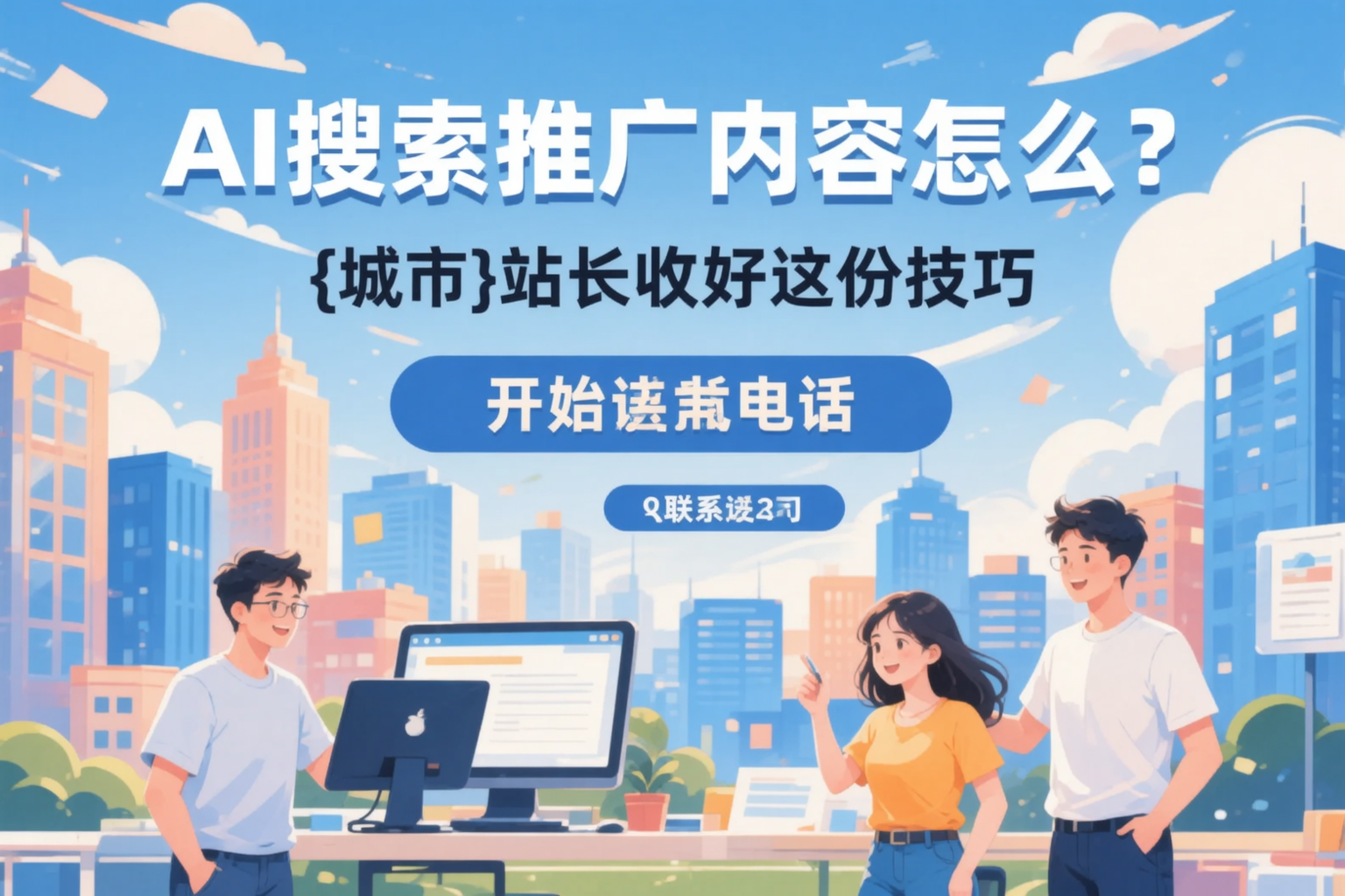 AI搜索推广内容怎么写？大通站长收好这份技巧