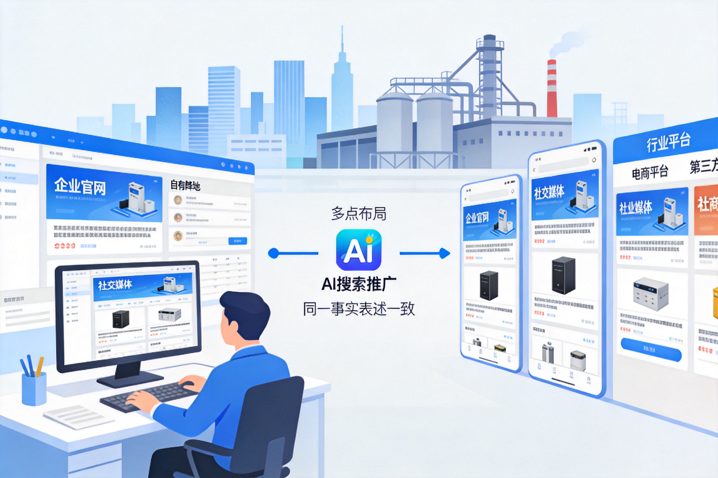 大通制造企业怎样通过AI搜索推广获得精准客户